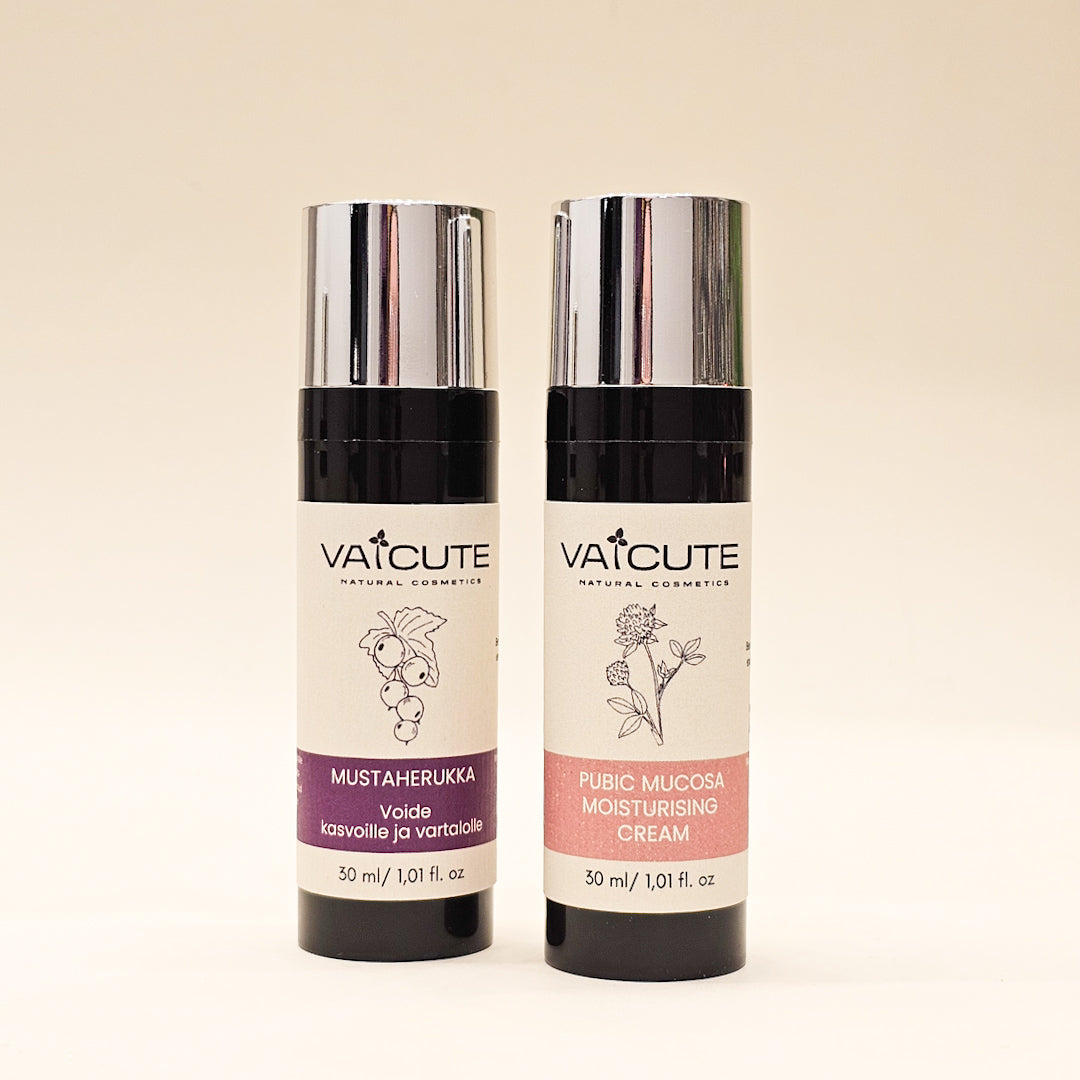 Yhteispakkaus: Apila (30 ml) ja Mustaherukka (30 ml)