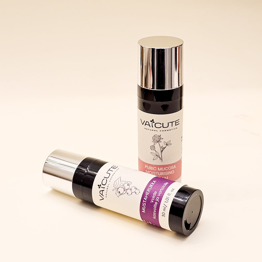 Yhteispakkaus: Apila (30 ml) ja Mustaherukka (30 ml)