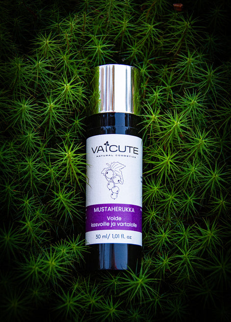 Mustaherukka • Kasvo- ja vartalovoide rasvaiselle ja sekaiholle (30 ml)