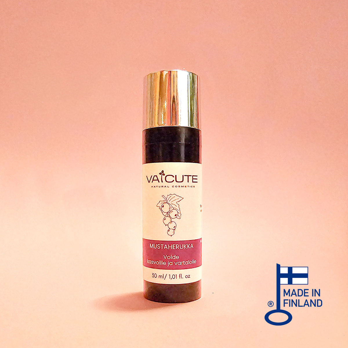 Mustaherukka • Kasvo- ja vartalovoide rasvaiselle ja sekaiholle (30 ml)